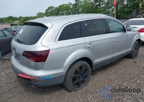 2007 Audi Q7 3.6 Premium из США, поврежденный, VIN WA1BY74L57D075322